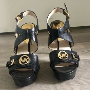 Michael Kors Leather Heel